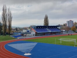 fotografie sportovního stadionu Nový Jičín 